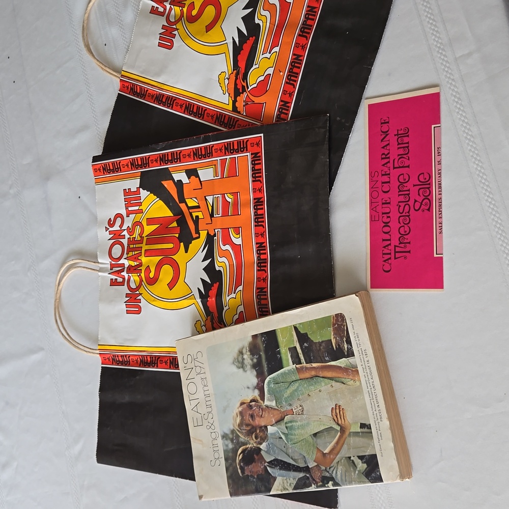 Vintage Eaton's Spring & Summer 1975 Catalog